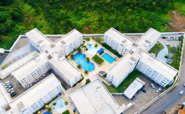 Apartamento Encontro Das Aguas กัลดัสโนวัส ภายนอก รูปภาพ
