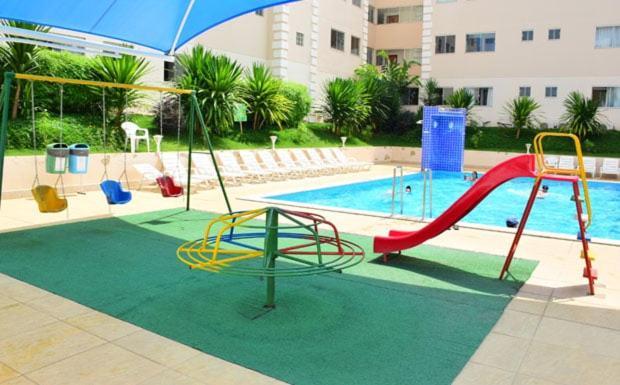 Apartamento Encontro Das Aguas กัลดัสโนวัส ภายนอก รูปภาพ