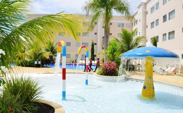 Apartamento Encontro Das Aguas กัลดัสโนวัส ภายนอก รูปภาพ